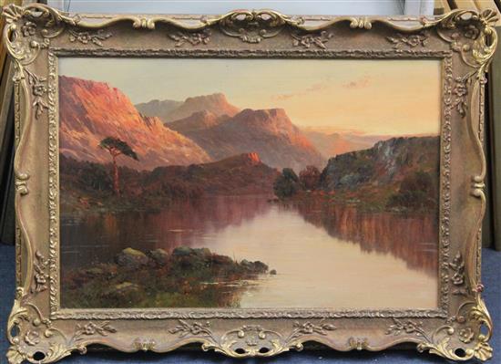 Charles Maurice (F.E. Jamieson) Loch scene, 16 x 24in.